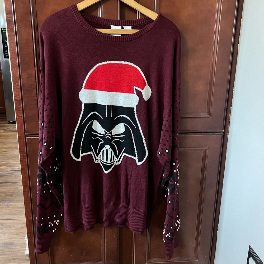 NWT! Star Wars Darth Vader Ugly Christmas Sweater